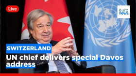 UN chief Guterres delivers special address at Davos 2023 by doortofreedom